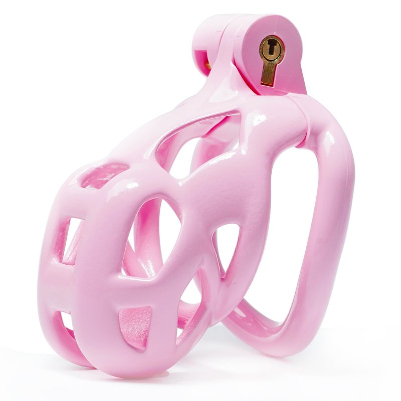 Pink Chastity Cage