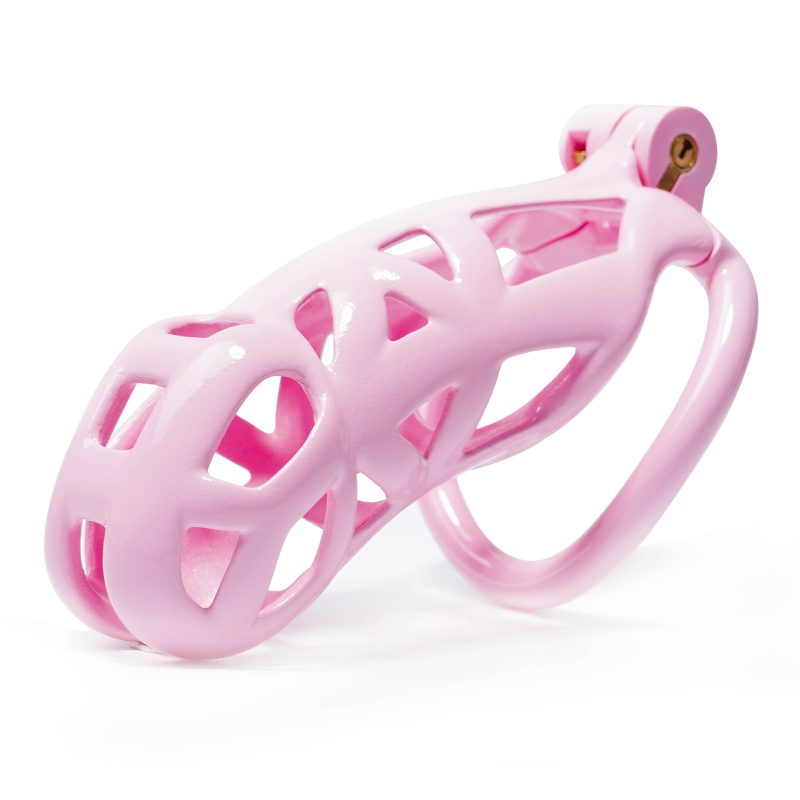 Pink Chastity Cage