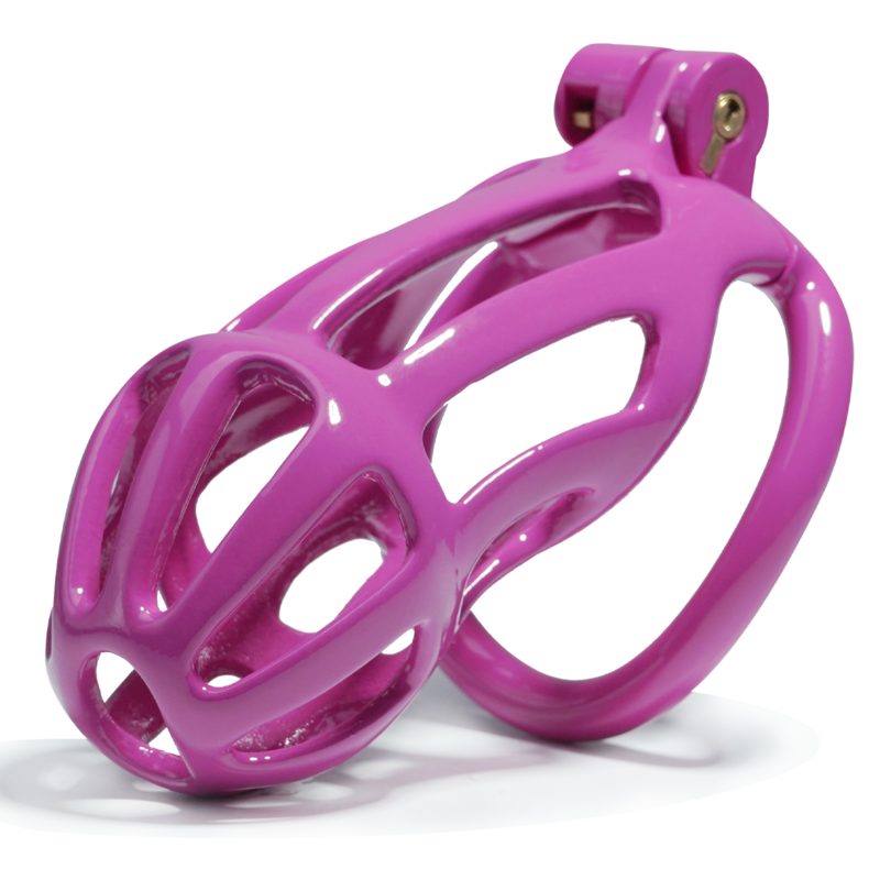 Pink Chastity Cage