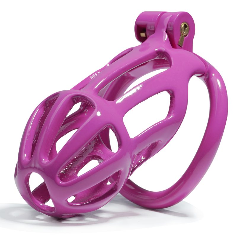 Pink Chastity Cage