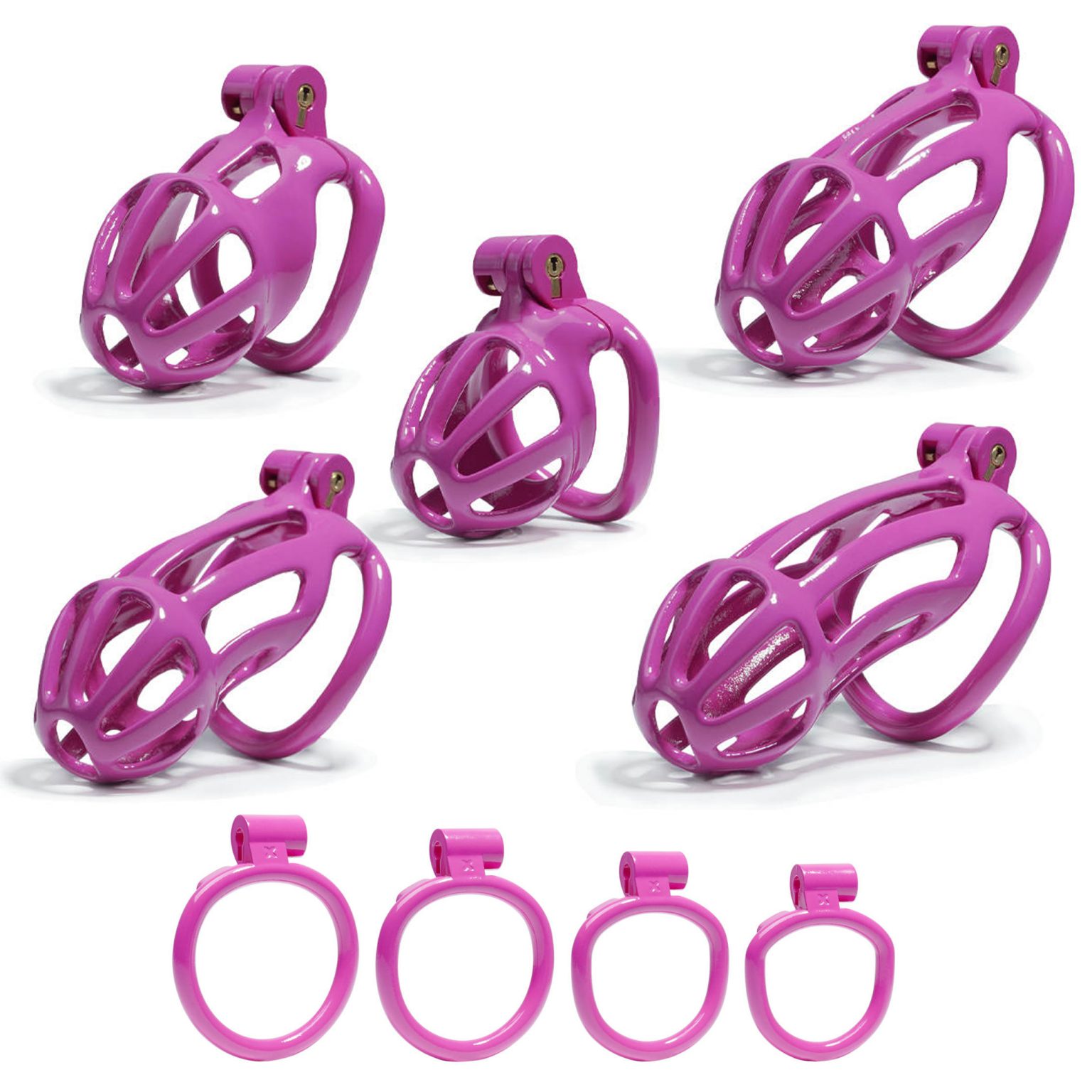 Plastic Chastity Cage 3.82