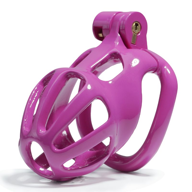 Pink Chastity Cage