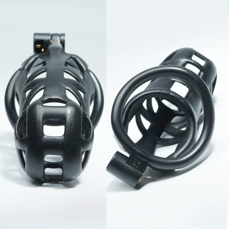 Black Chastity Cage