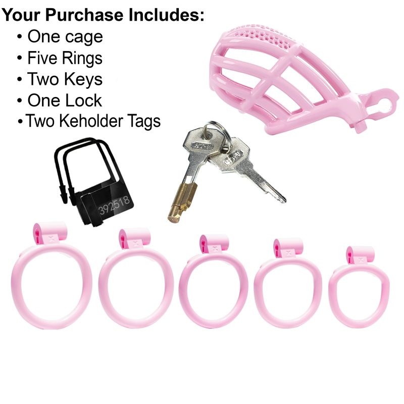 Pink Chastity Device