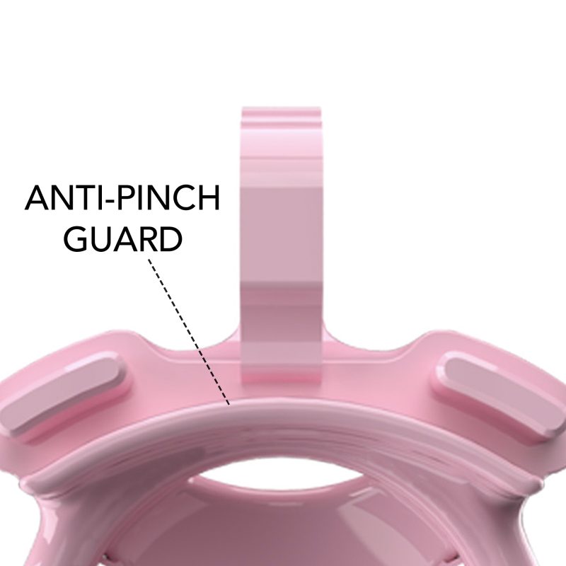 chastity device anti pinch