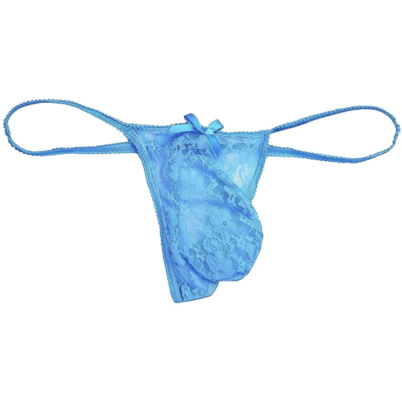 sissy pouch panties lace thong