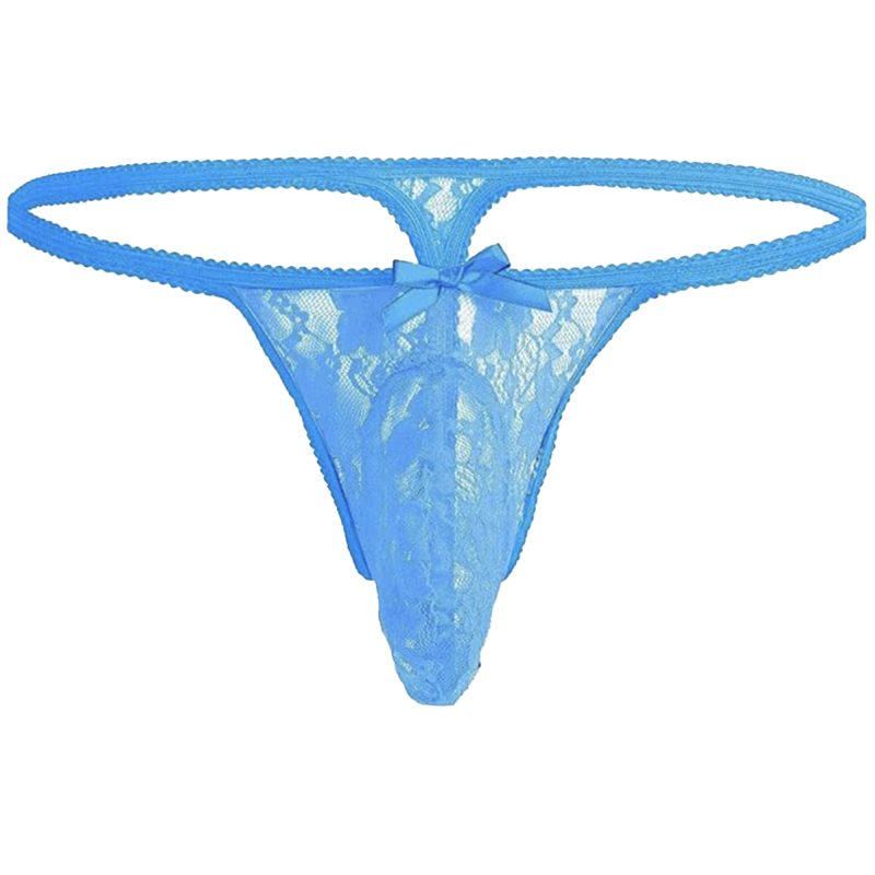 sissy pouch panties lace thong