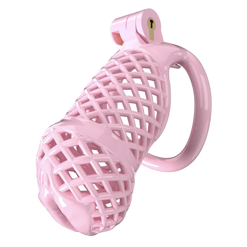 Pink chastity device