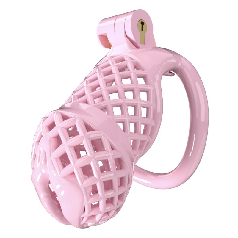 Pink chastity device