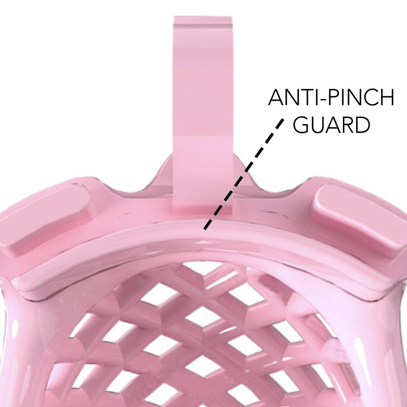 Pink chastity device