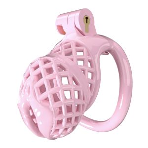 Pink chastity device